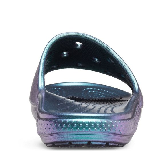SUPER RARE Classic Crocs Iridescent Slides main image 8